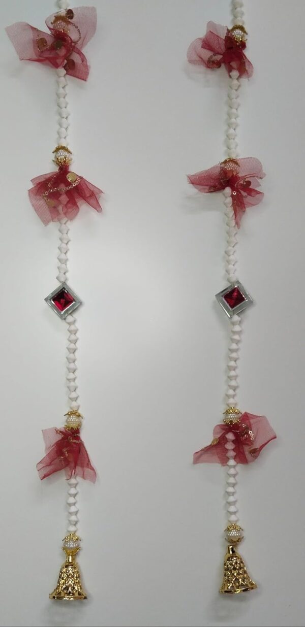 Red Crystal Door Hangings
