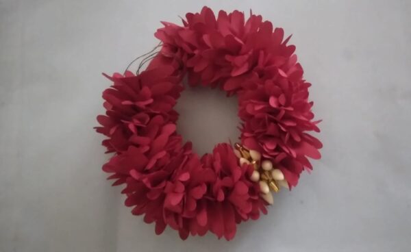 Red Flower Gajra